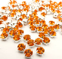 Swarovski Chaton Sew On 24ss 5mm Hyacinth - Bead Nerd