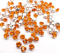Swarovski Chaton Sew On 24ss 5mm Hyacinth - Bead Nerd