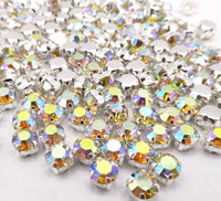 Swarovski Chaton Sew On 24ss 5mm Jonquil AB - Bead Nerd