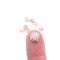 Vintage Czech Cabochon 34ss (7mm) Pink Fire Opal - Bead Nerd