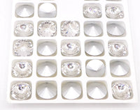 Preciosa Rivoli 436 11 177 12mm Crystal - Bead Nerd