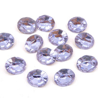 Vintage Swarovski 4100 Oval Rhinestone 12x10mm Alexandrite - Bead Nerd