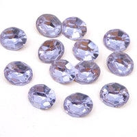 Vintage Swarovski 4100 Oval Rhinestone 12x10mm Alexandrite - Bead Nerd