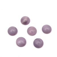 West German Dome Glass Round Chaton 48ss (11mm) Purple Moonstone - Bead Nerd